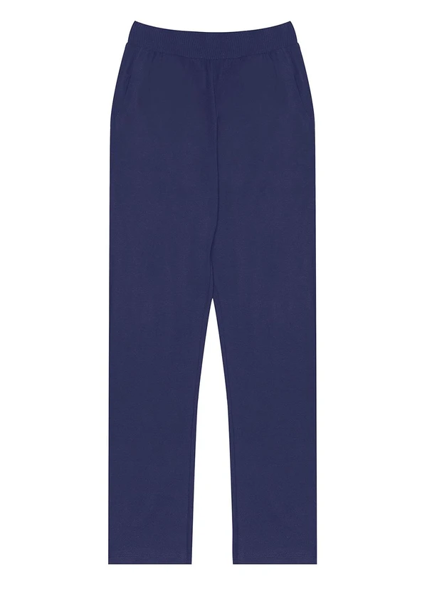 Rovitex - Calça Feminina em Molecotton Azul 6