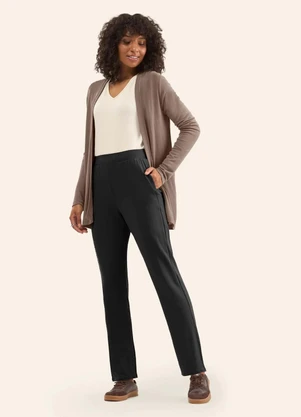 Rovitex - Calça Feminina em Molecotton Preto - ROVITEX