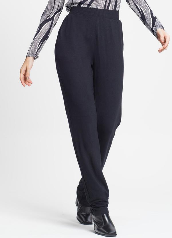 Rovitex - Calça Feminina em Molecotton Preto