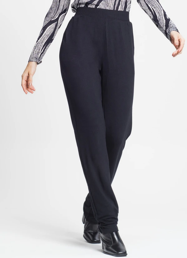 Rovitex - Calça Feminina em Molecotton Preto