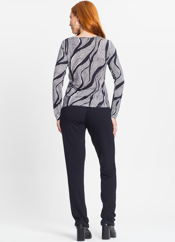 Rovitex - Calça Feminina em Molecotton Preto 4