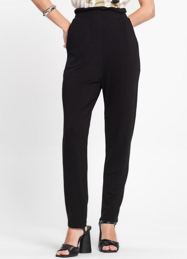 Rovitex - Calça Feminina em Molecotton Preto