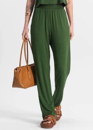 Rovitex - Calça Feminina em Molecotton Verde - ROVITEX