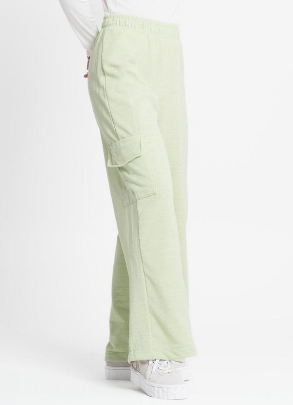 Rovitex - Calça Feminina em Moletinho Verde