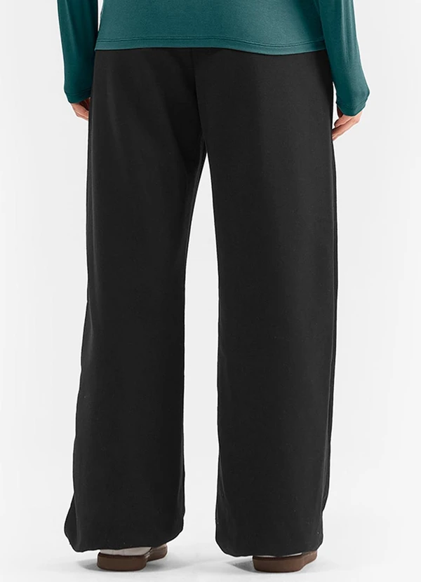 Rovitex - Calça Feminina em Moletom Rovitex Preto 2