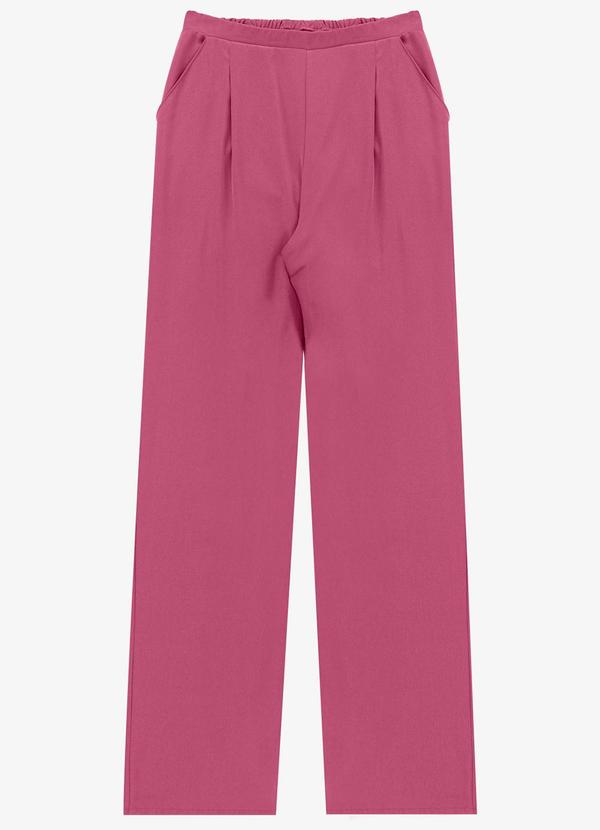 Rovitex - Calça Feminina em Moletom Rovitex Rosa