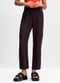 Essendi - Calça Feminina em Recido Creponado Preto - variação: Preto