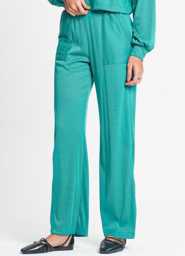 Rovitex - Calça Feminina em Ribana Duo Verde
