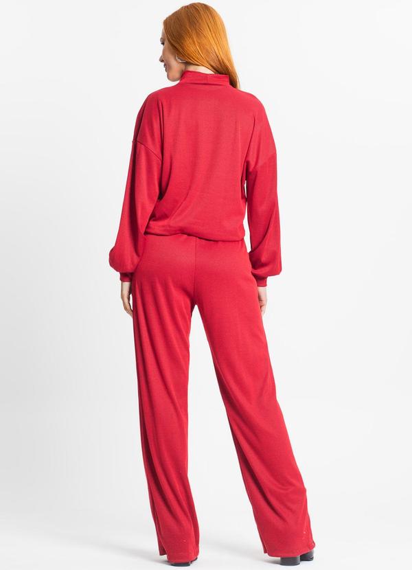 Rovitex - Calça Feminina em Ribana Duo Vermelho 4