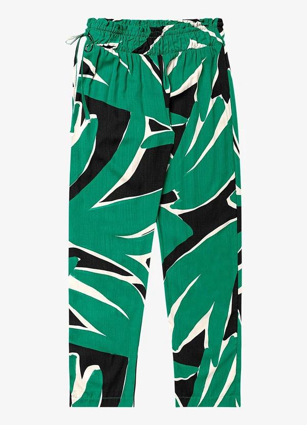 Endless - Calça Feminina Estampada Preto 6