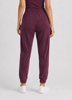 Endless - Calça Jogger de Moletom Bordo - ENDLESS