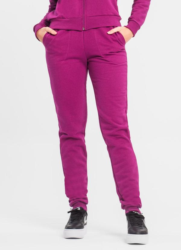 Rovitex - Calça Feminina Jogger Endless Roxo