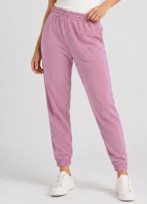 Rovitex - Calça Feminina Jogger Rosa - ROVITEX