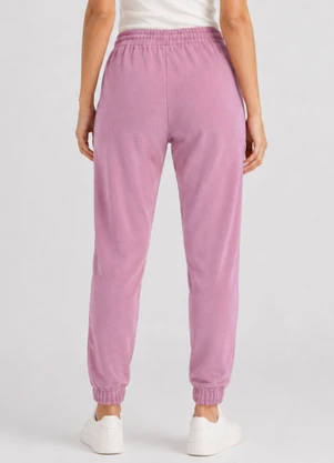 Rovitex - Calça Feminina Jogger Rosa - ROVITEX