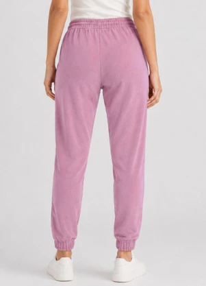 Rovitex - Calça Feminina Jogger Rosa - ROVITEX