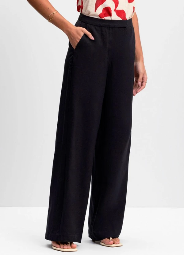 Essendi - Calça Feminina Preto