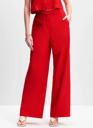 Essendi - Calça Feminina Vermelho - ESSENDI
