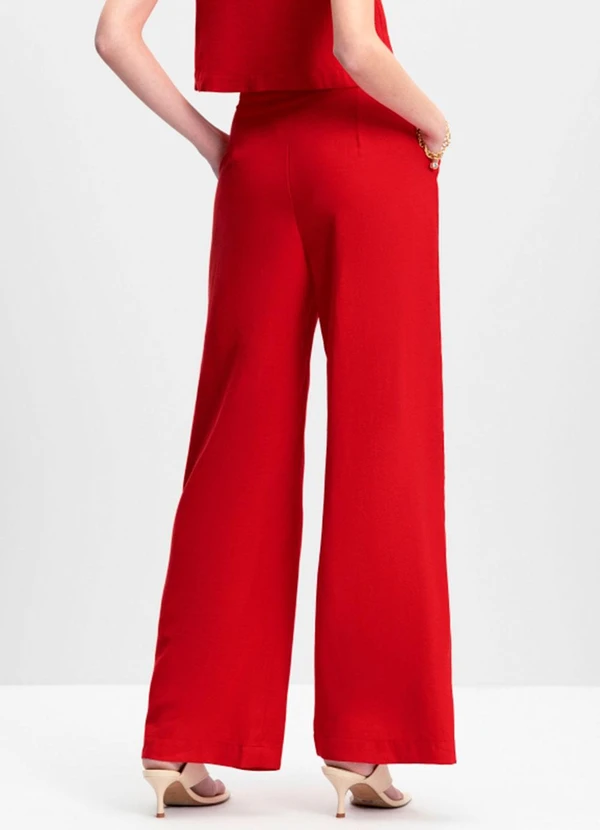 Essendi - Calça Feminina Vermelho 2