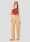 Cereja Rosa - Calça Feminina Viscose com Elastano Azul - variação: Amarelo