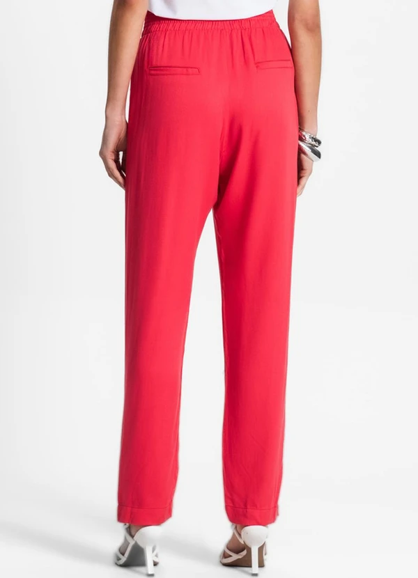 Endless - Calça Feminina Viscose Vermelho 2