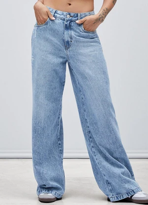 Authoria - Calça Jeans Azul Azul - AUTHORIA