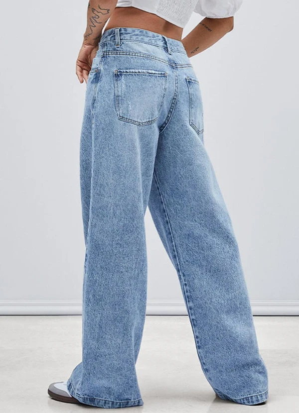 Authoria - Calça Jeans Azul Azul 2