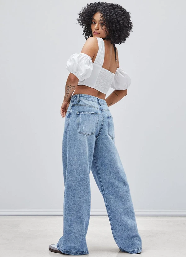 Authoria - Calça Jeans Azul Azul 4