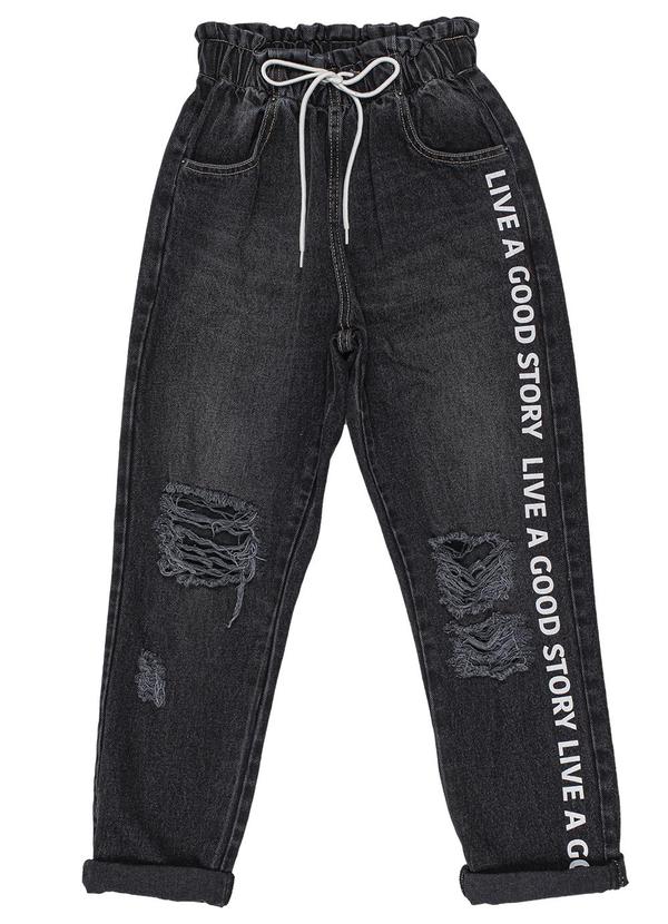 I Am - Calça Jeans Clochard Preto 4