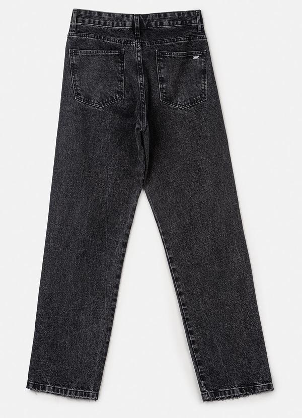 Authoria - Calça Jeans com Pedraria Preto 5