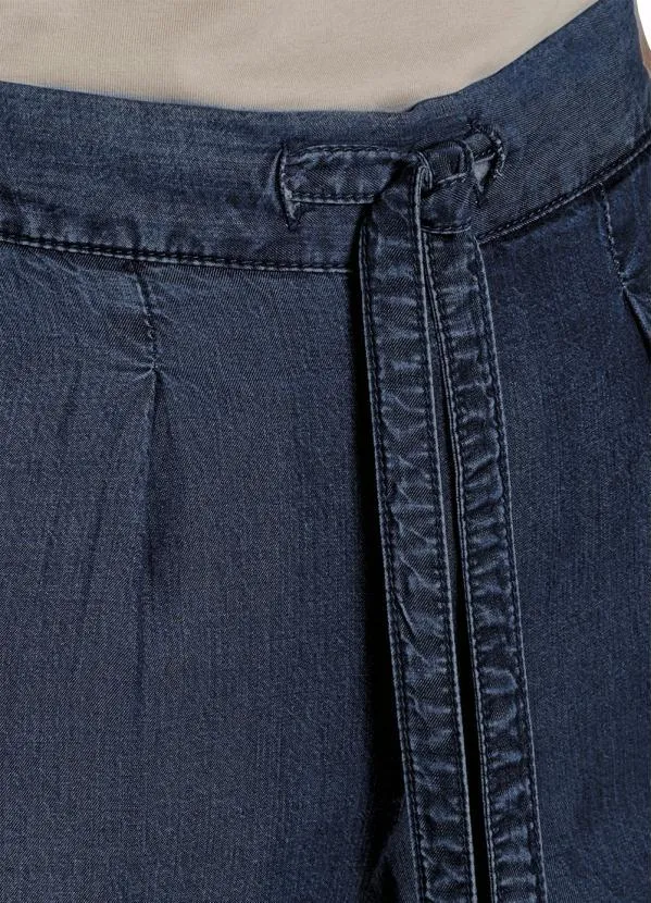 bonprix - Calça Jeans Comfort Azul Escuro 4