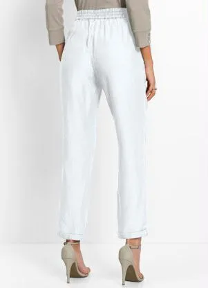 bonprix - Calça Jeans Comfort Branca - BONPRIX