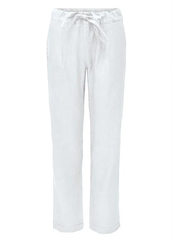 bonprix - Calça Jeans Comfort Branca 5