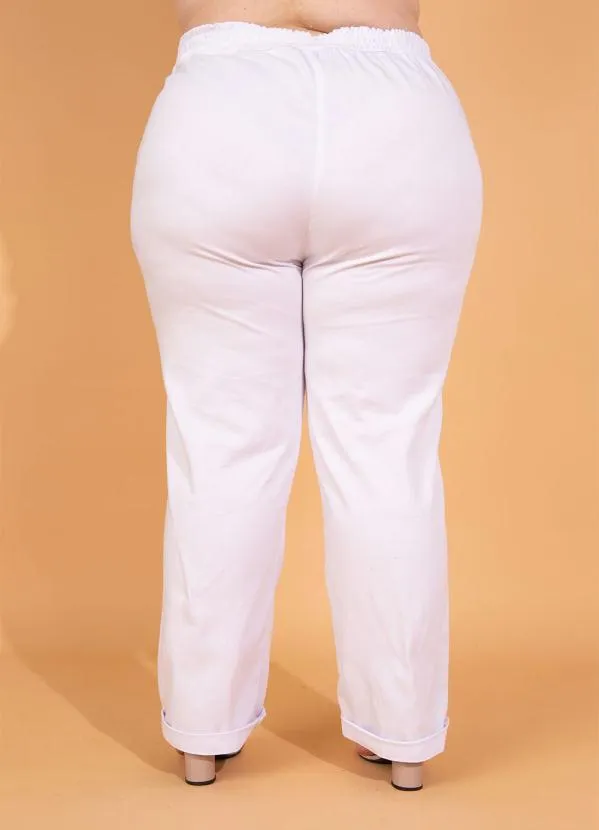 bonprix - Calça Jeans Comfort Branca 7