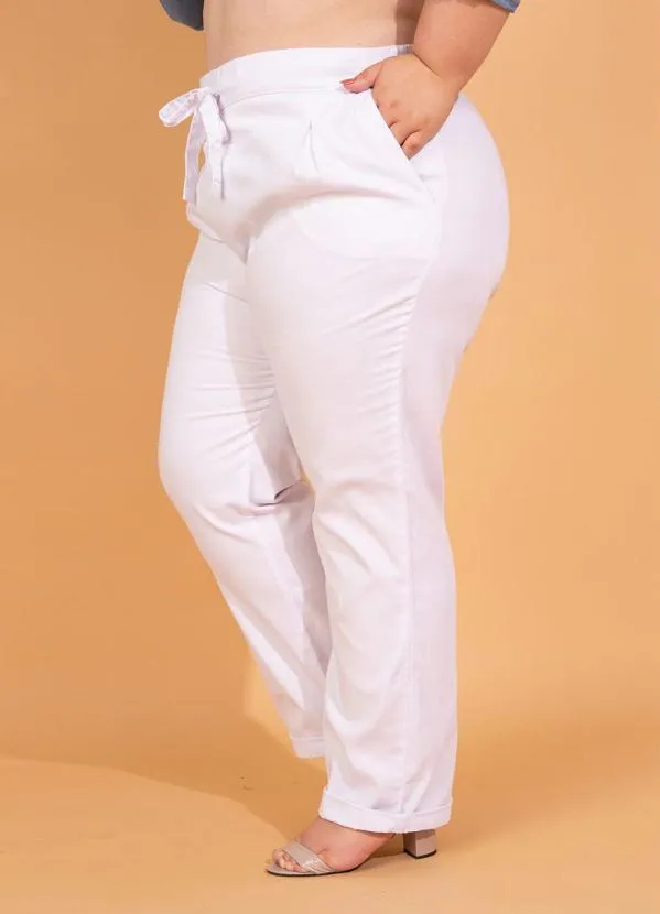 bonprix - Calça Jeans Comfort Branca 8