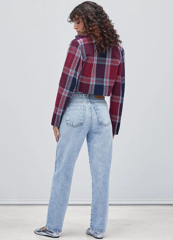 Authoria - Calça Jeans Straight Azul 4