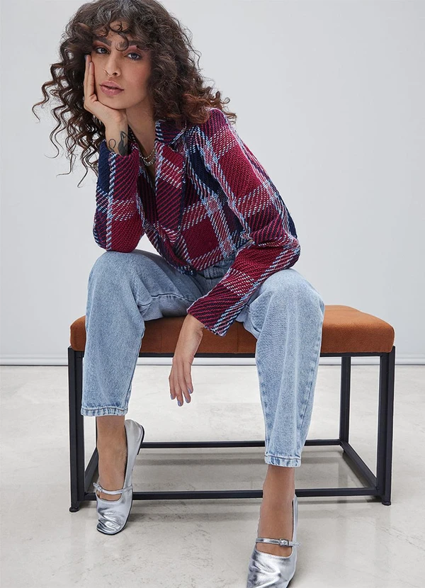 Authoria - Calça Jeans Straight Azul 5