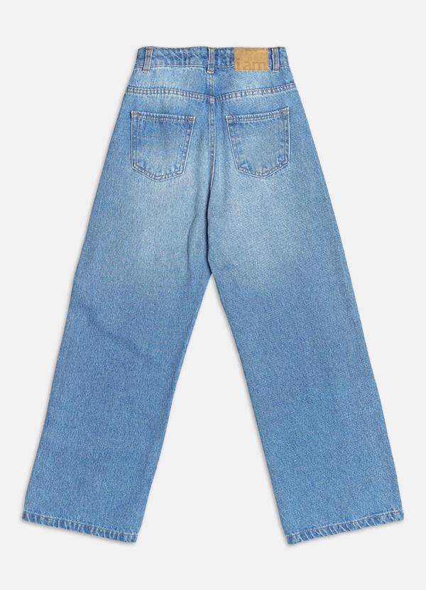 Authoria - Calça Jeans Wide Leg  Azul 2