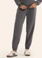Rovitex - Calça Jogger Básica Moletom Peluciado Preto - variação: Cinza