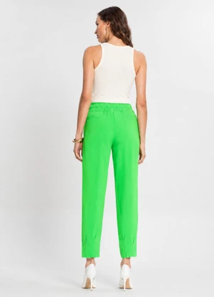 Endless - Calça Jogger Cós com Elastico Amarração Verde - ENDLESS