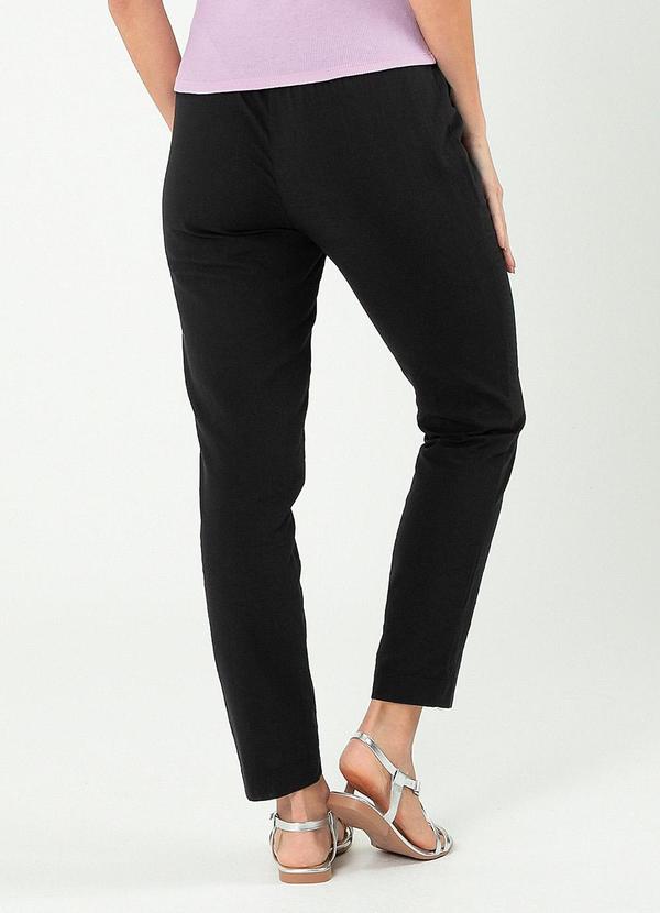 Cativa - Calça Jogger em Algodão Preto 2