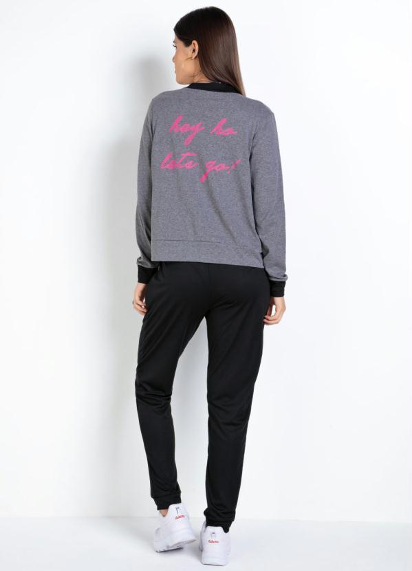 Outlet - Calça Jogger Preta com Cordão Neon 5