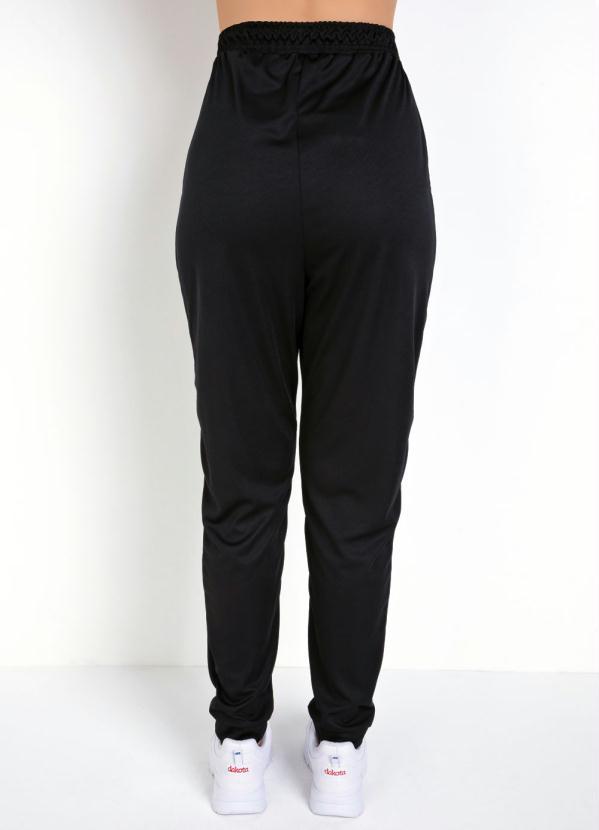 Outlet - Calça Jogger Preta com Cordão Neon 7