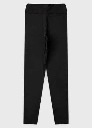 Vida Costeira - Calça Legging Térmica Flanelada Preto - VIDA COSTEIRA