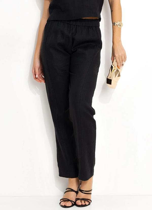 Souq - Calça Linho Preto