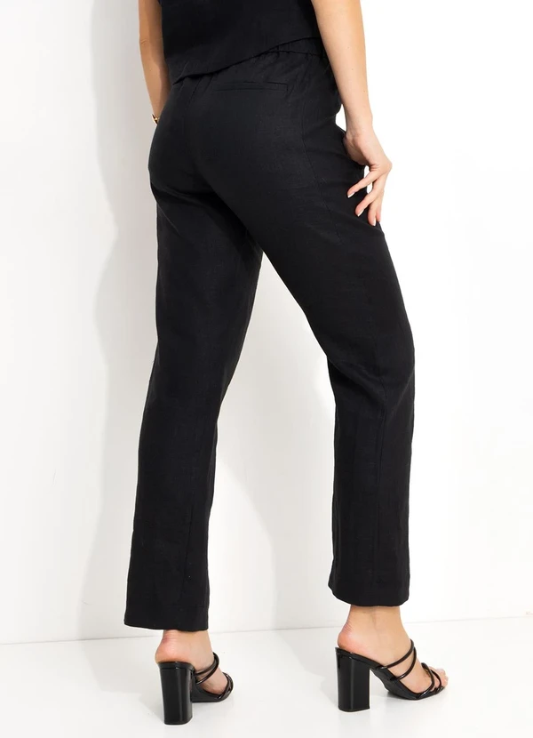 Souq - Calça Linho Preto 2