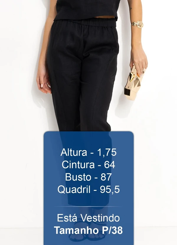 Souq - Calça Linho Preto 5