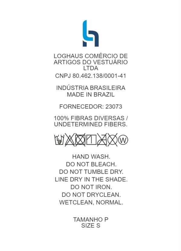 Outlet - Calça Listrada Sustentável com Bolsos 10