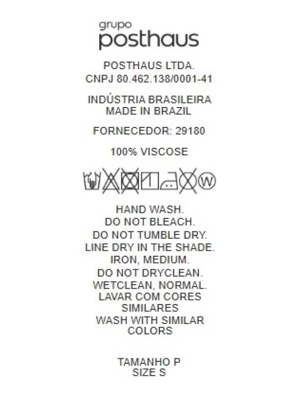 Quintess - Calça Listrado Colorido em Viscose Plana 18