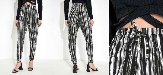 Cala Listras Preta com Detalhe de Amarrao