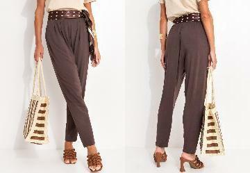 Cala Marrom em Malha de Viscose